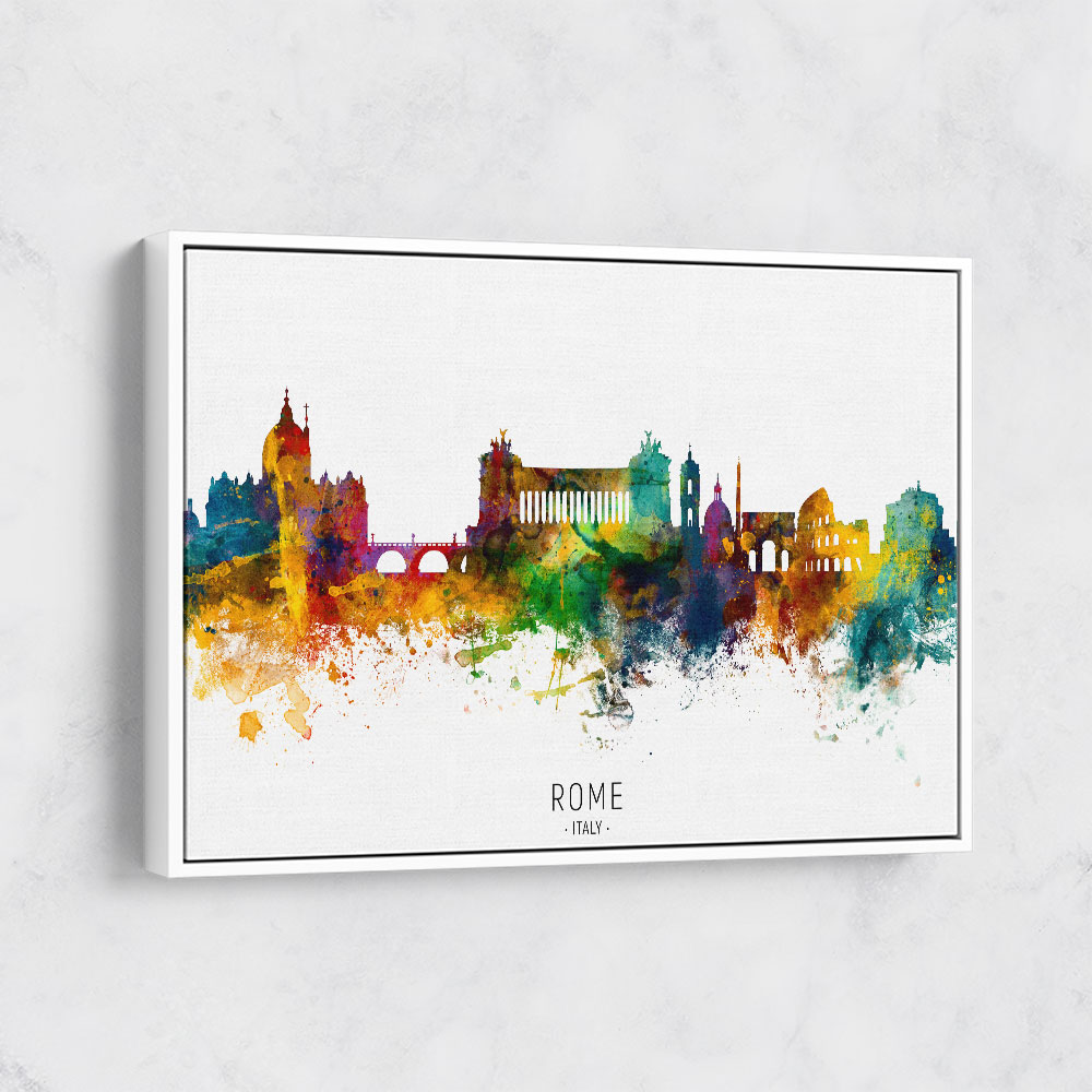 Rome Italy Skyline