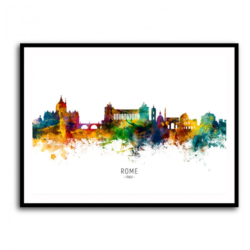 Rome Italy Skyline