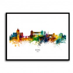 Rome Italy Skyline