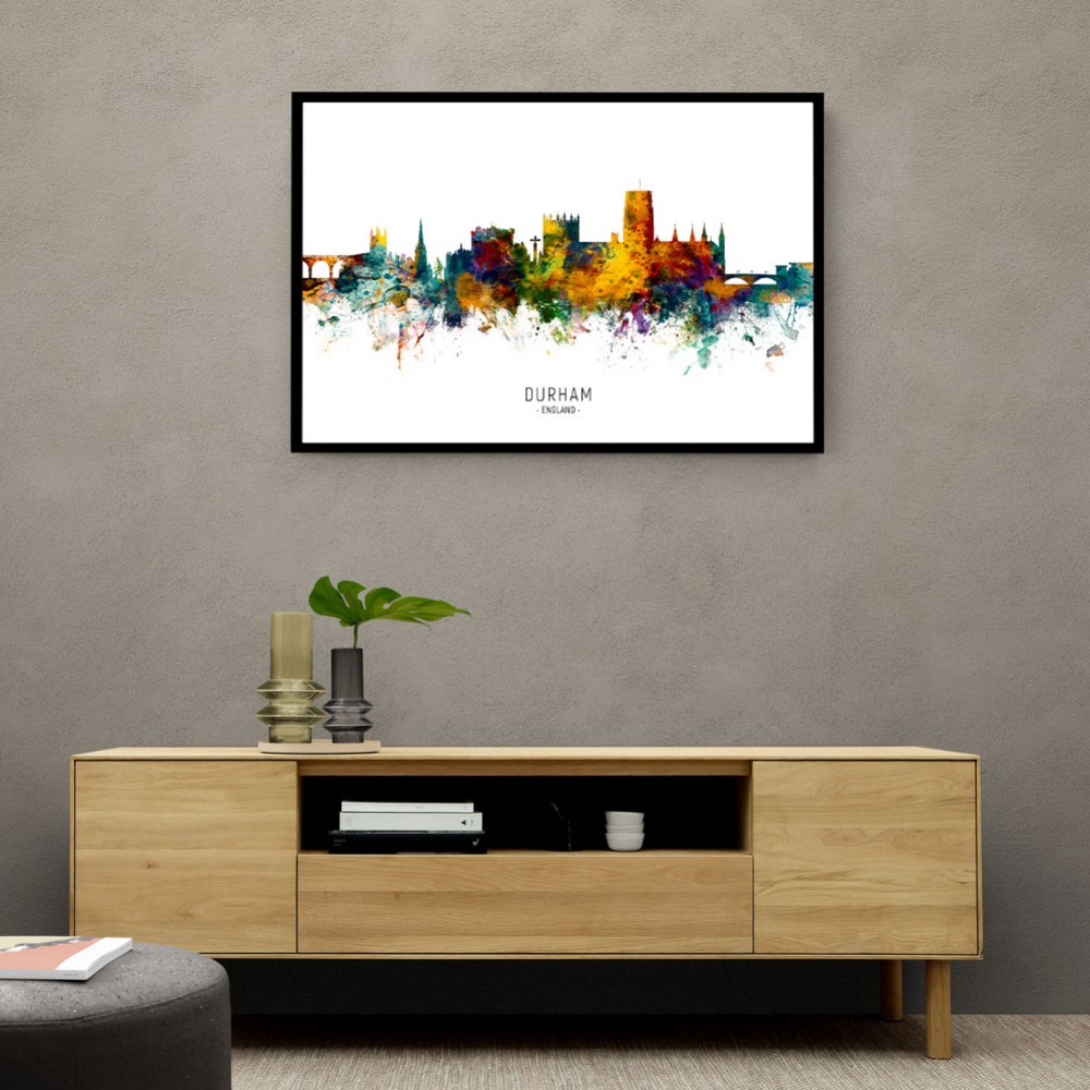 Durham England Skyline Cityscape