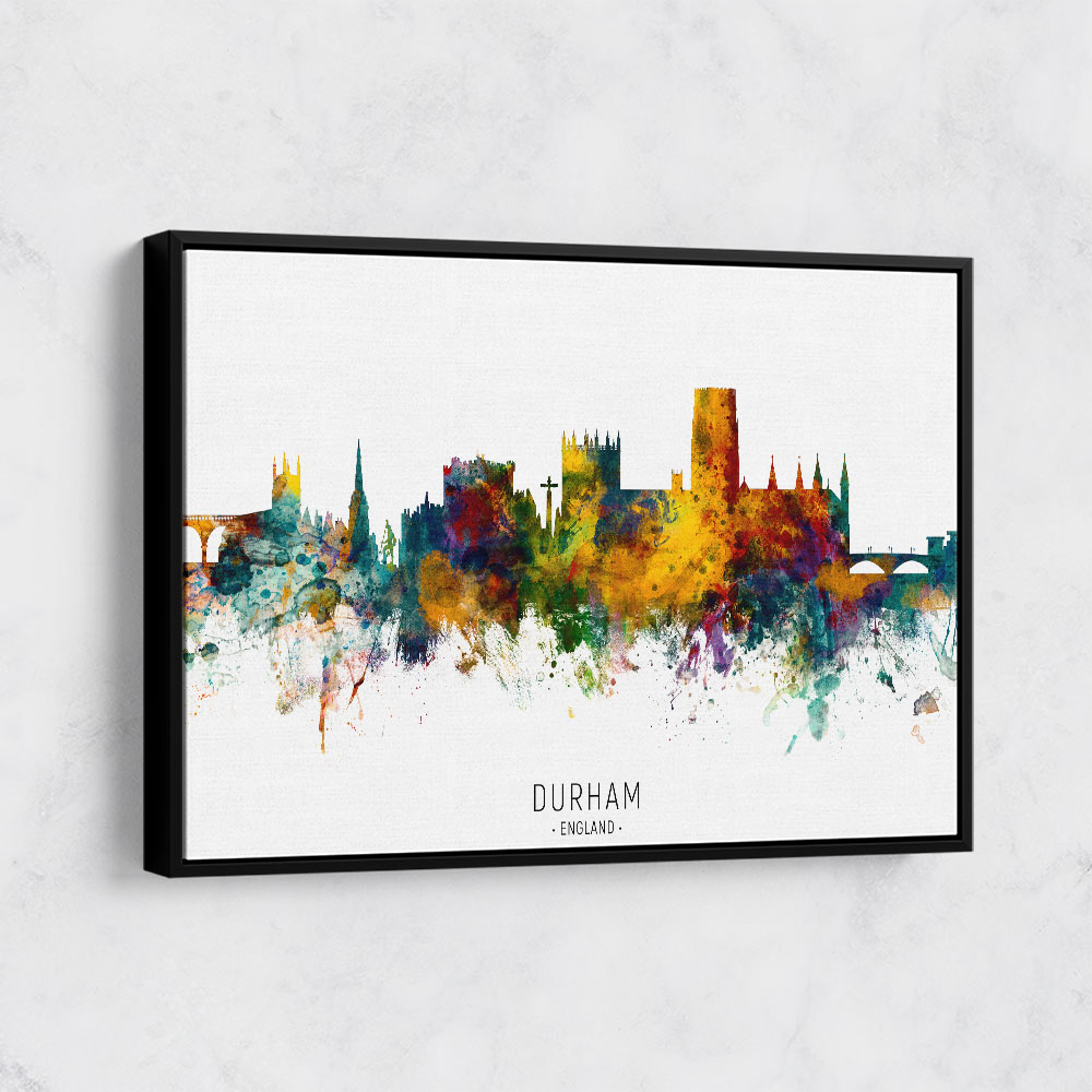 Durham England Skyline Cityscape