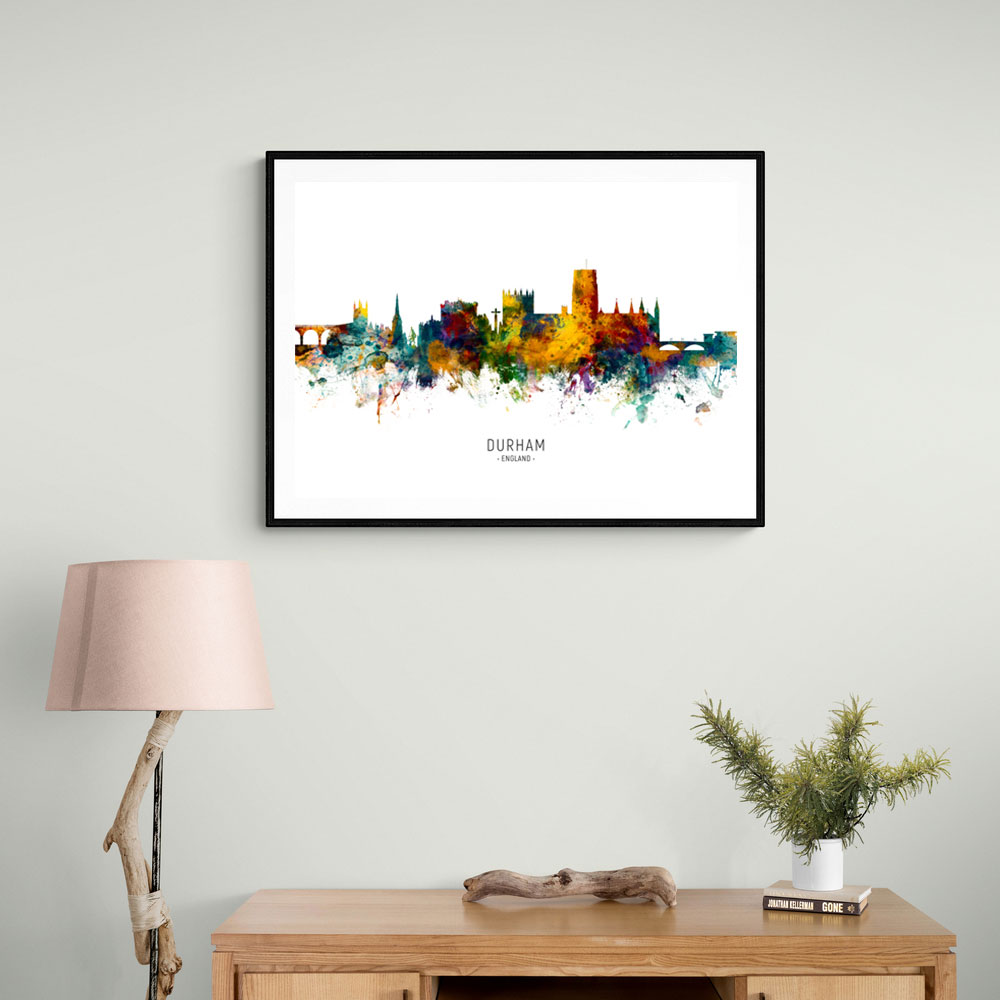 Durham England Skyline Cityscape