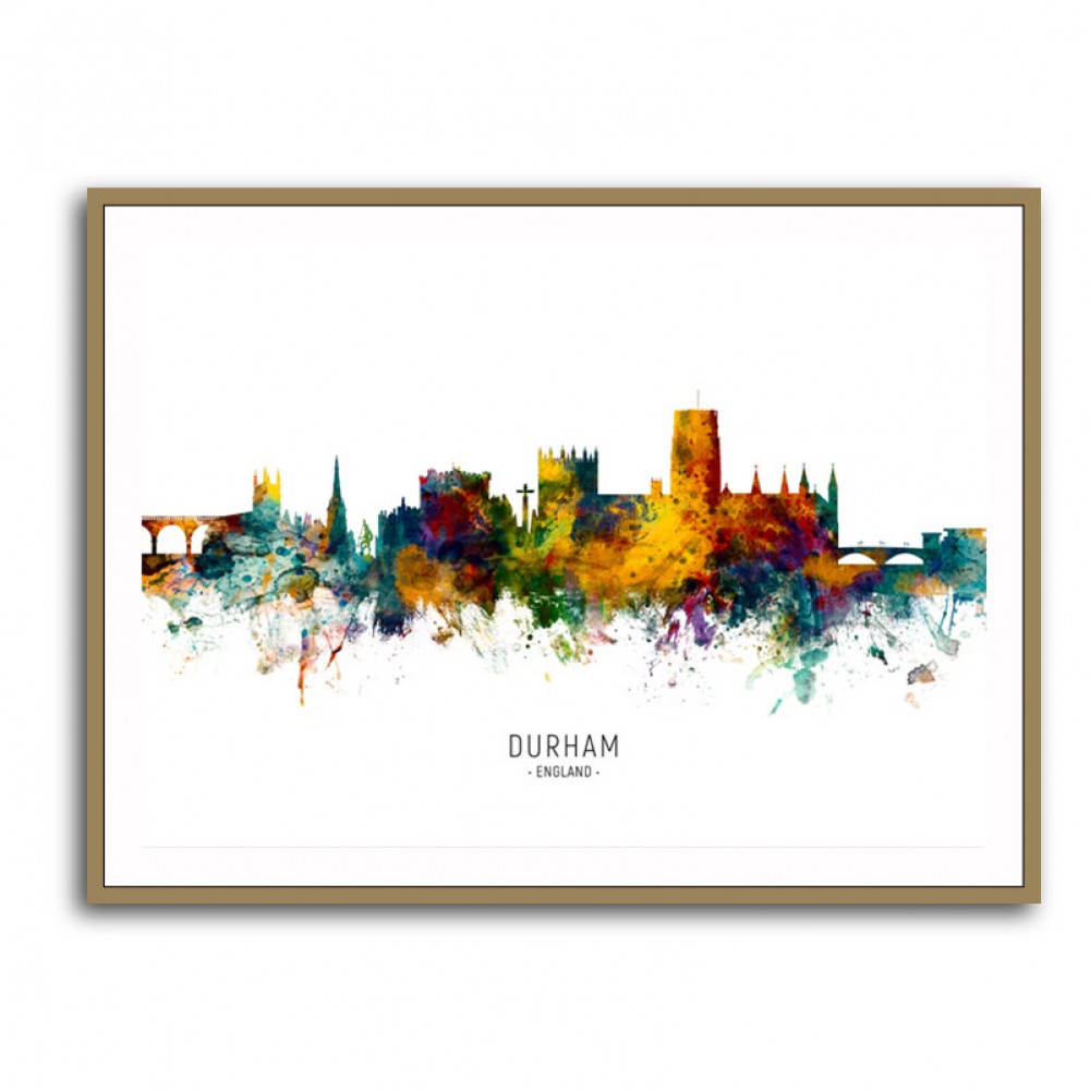 Durham England Skyline Cityscape