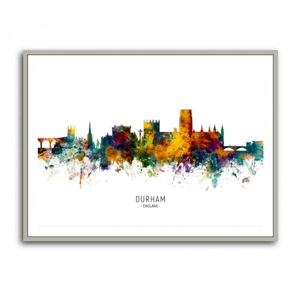 Durham England Skyline Cityscape