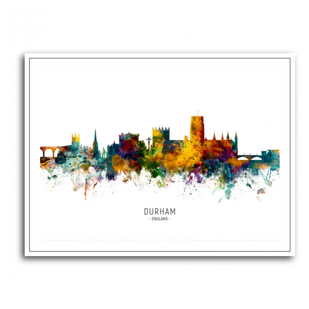 Durham England Skyline Cityscape