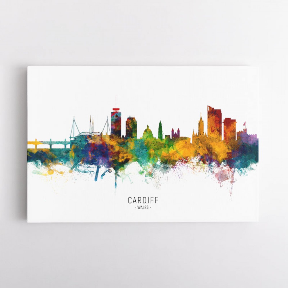 Cardiff Wales Skyline