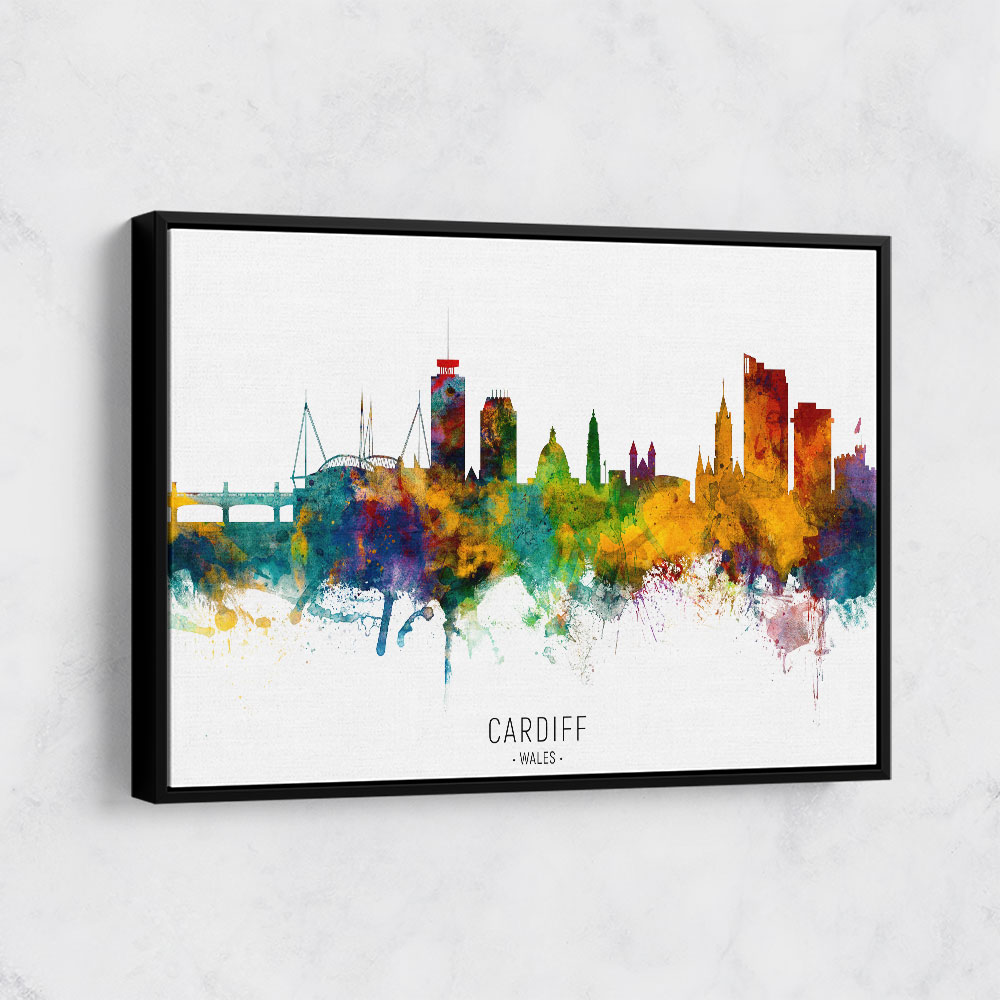 Cardiff Wales Skyline