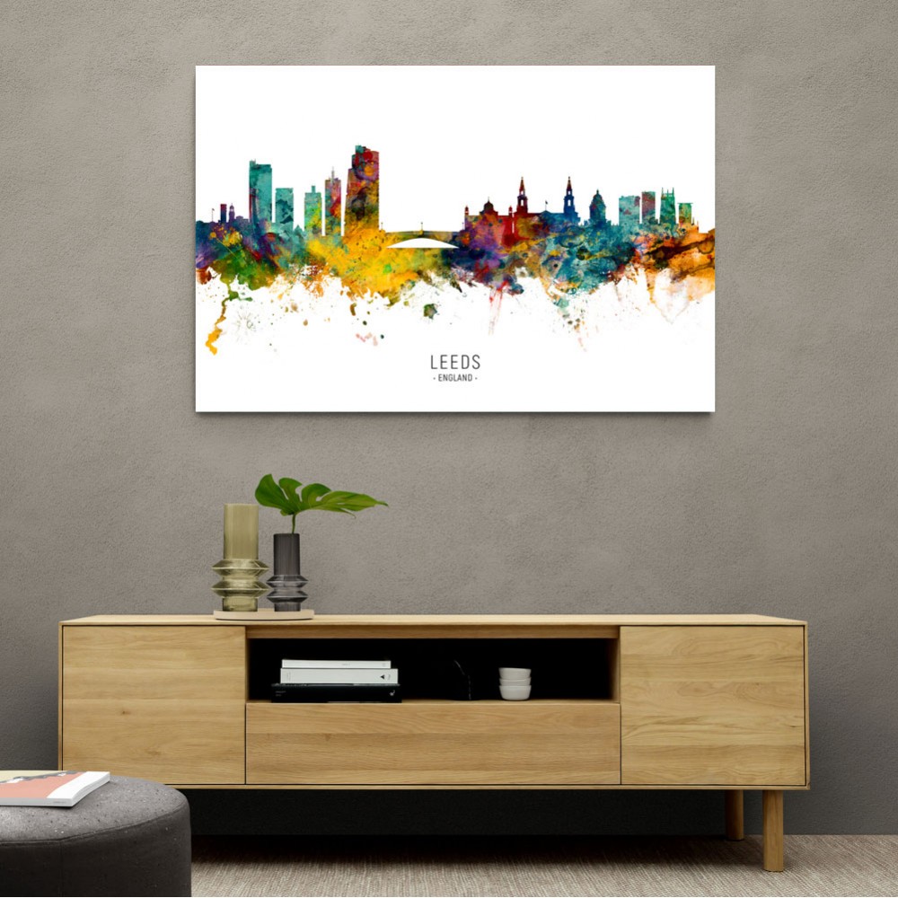 Leeds England Skyline