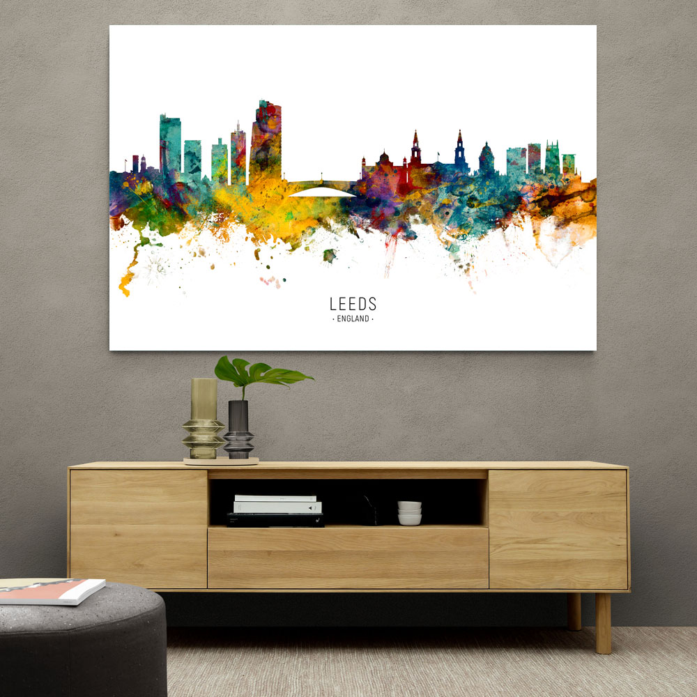 Leeds England Skyline