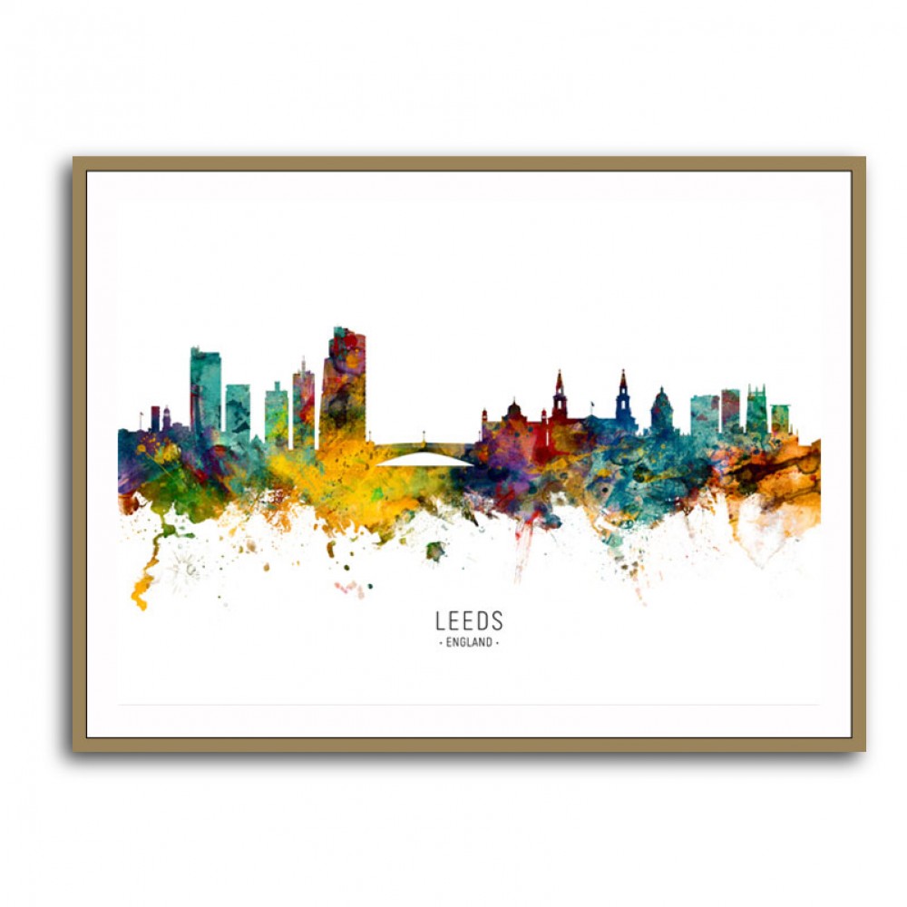 Leeds England Skyline