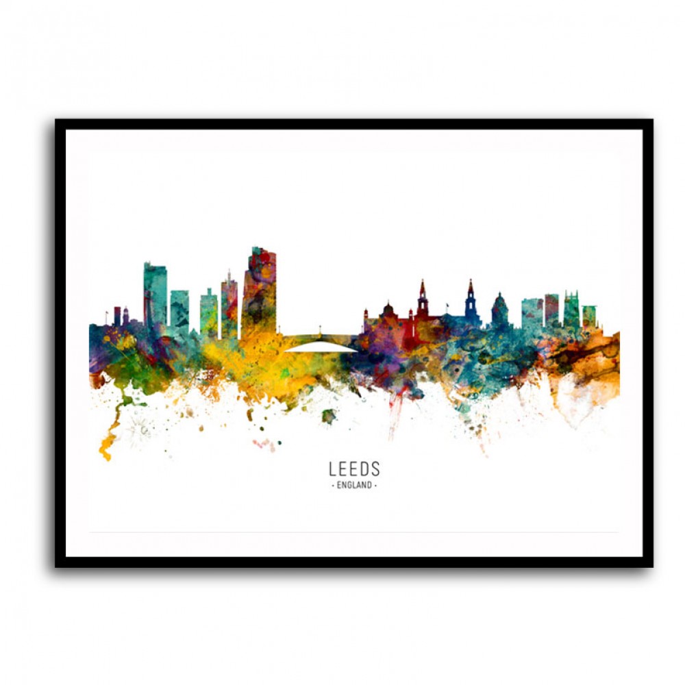 Leeds England Skyline