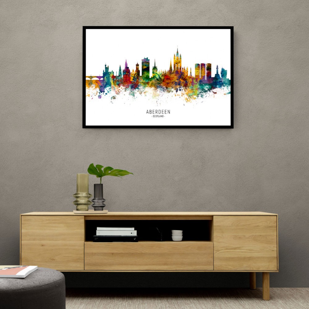 Aberdeen Scotland Skyline