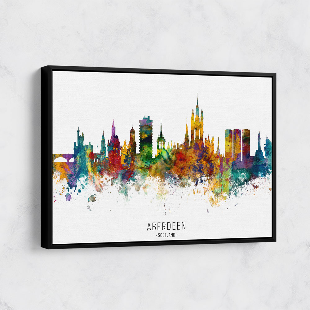 Aberdeen Scotland Skyline