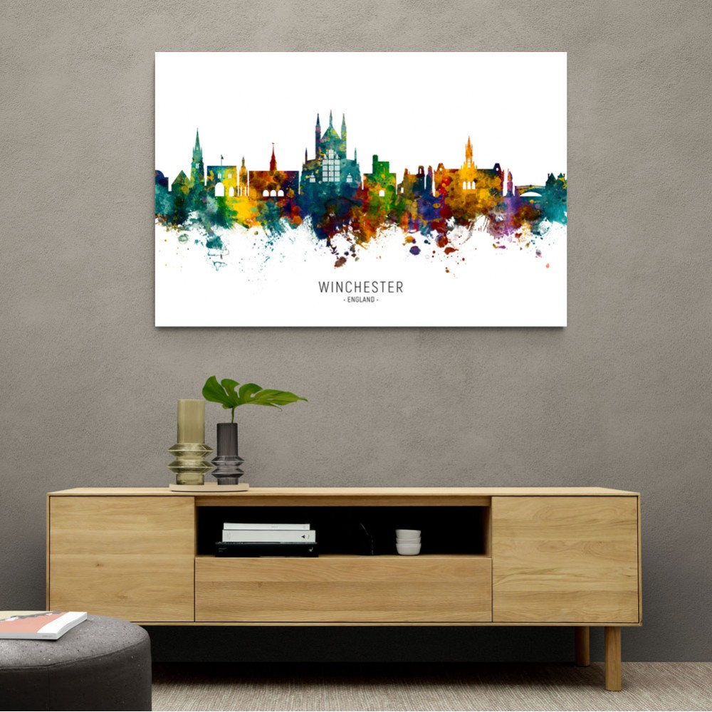 Winchester England Skyline Winchester England Skyline