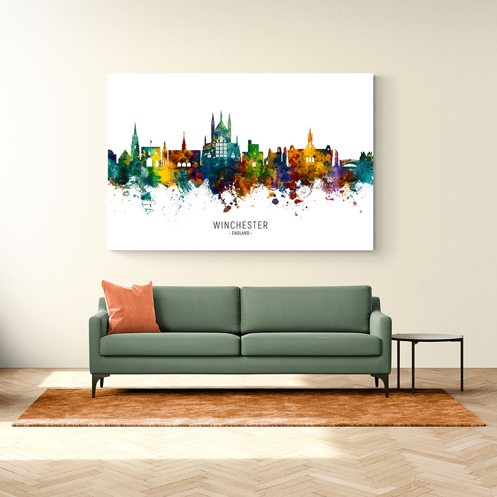 Winchester England Skyline Winchester England Skyline