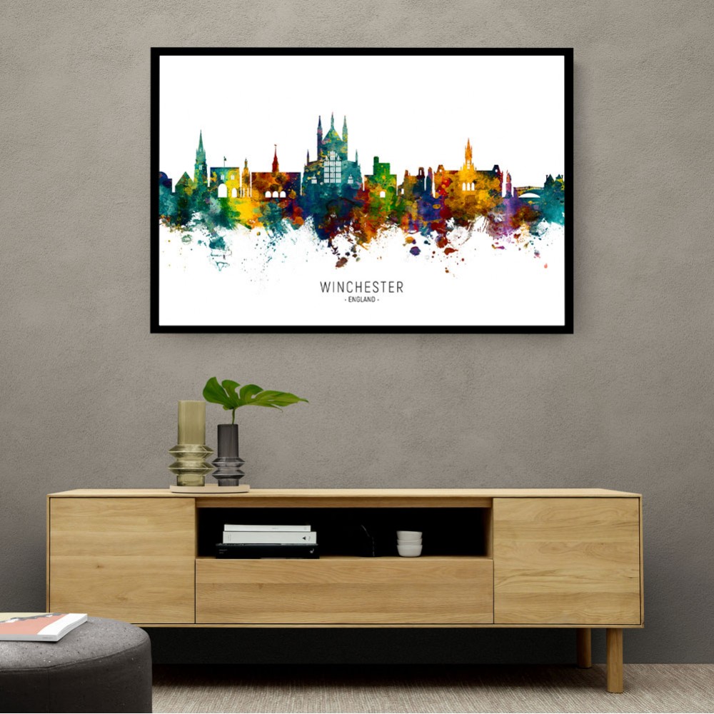 Winchester England Skyline Winchester England Skyline