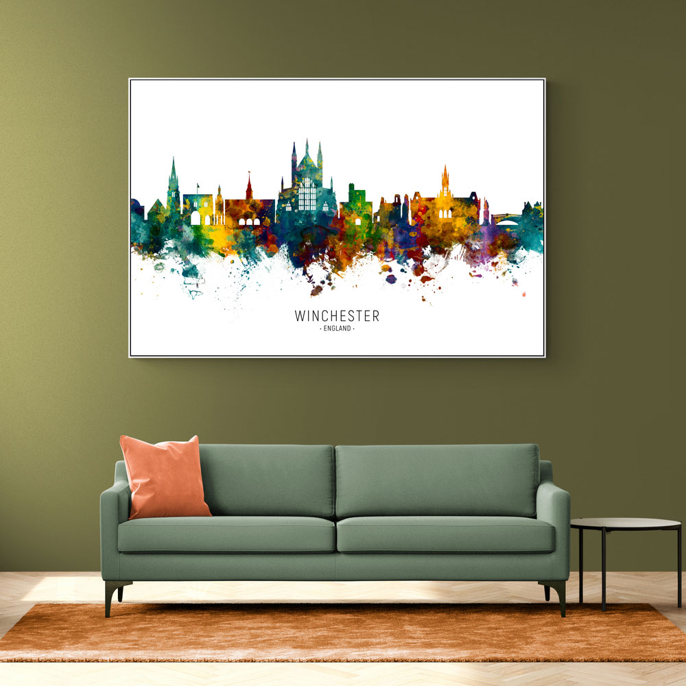 Winchester England Skyline Winchester England Skyline