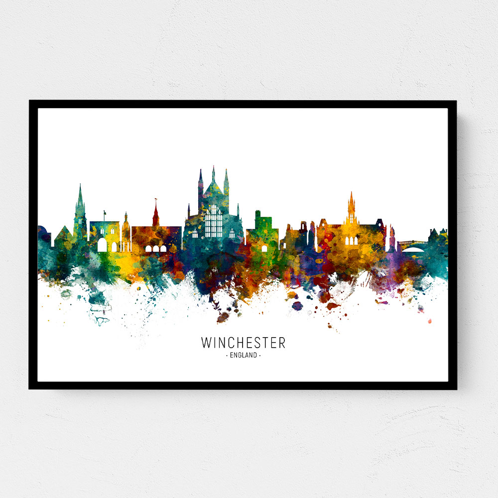 Winchester England Skyline Winchester England Skyline