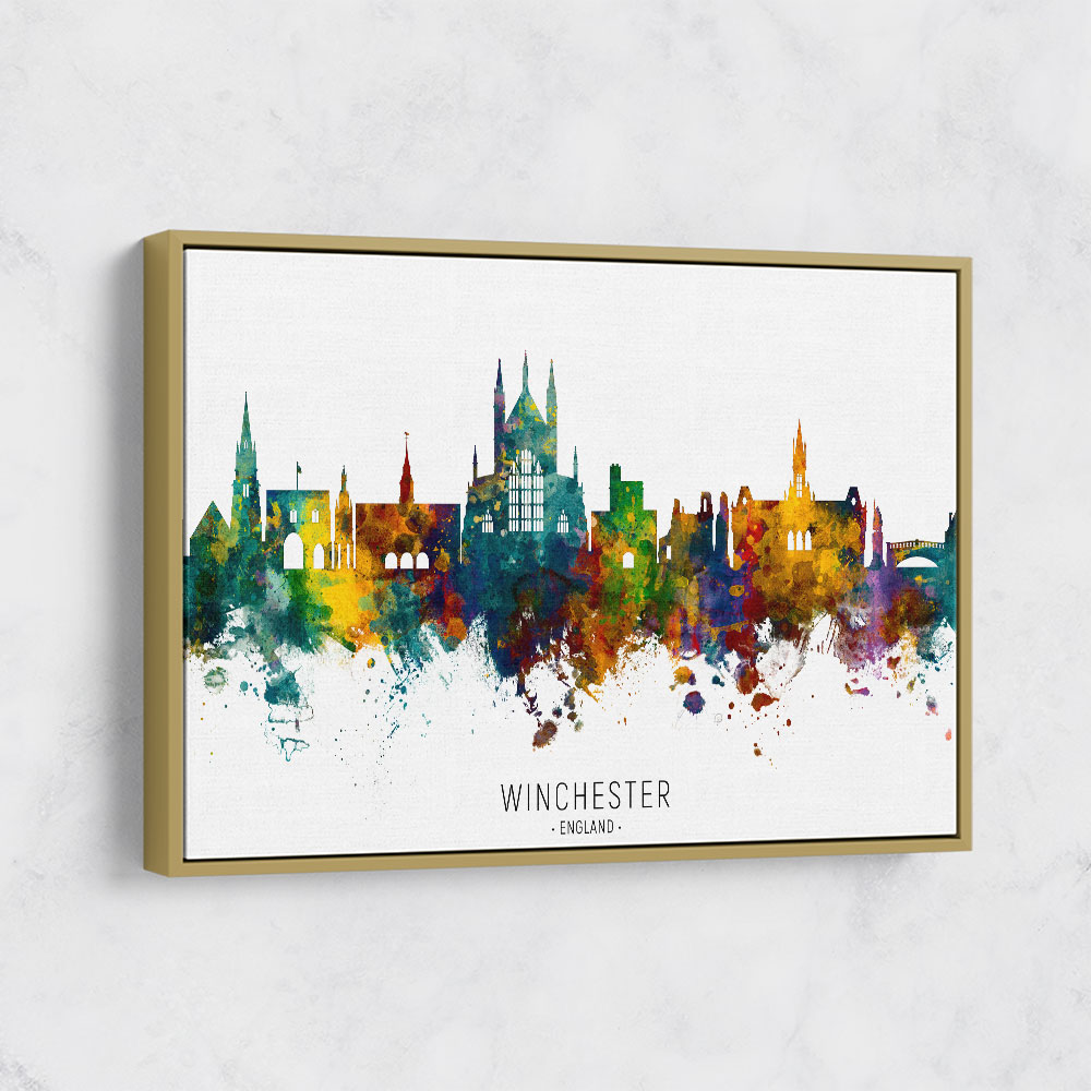 Winchester England Skyline Winchester England Skyline