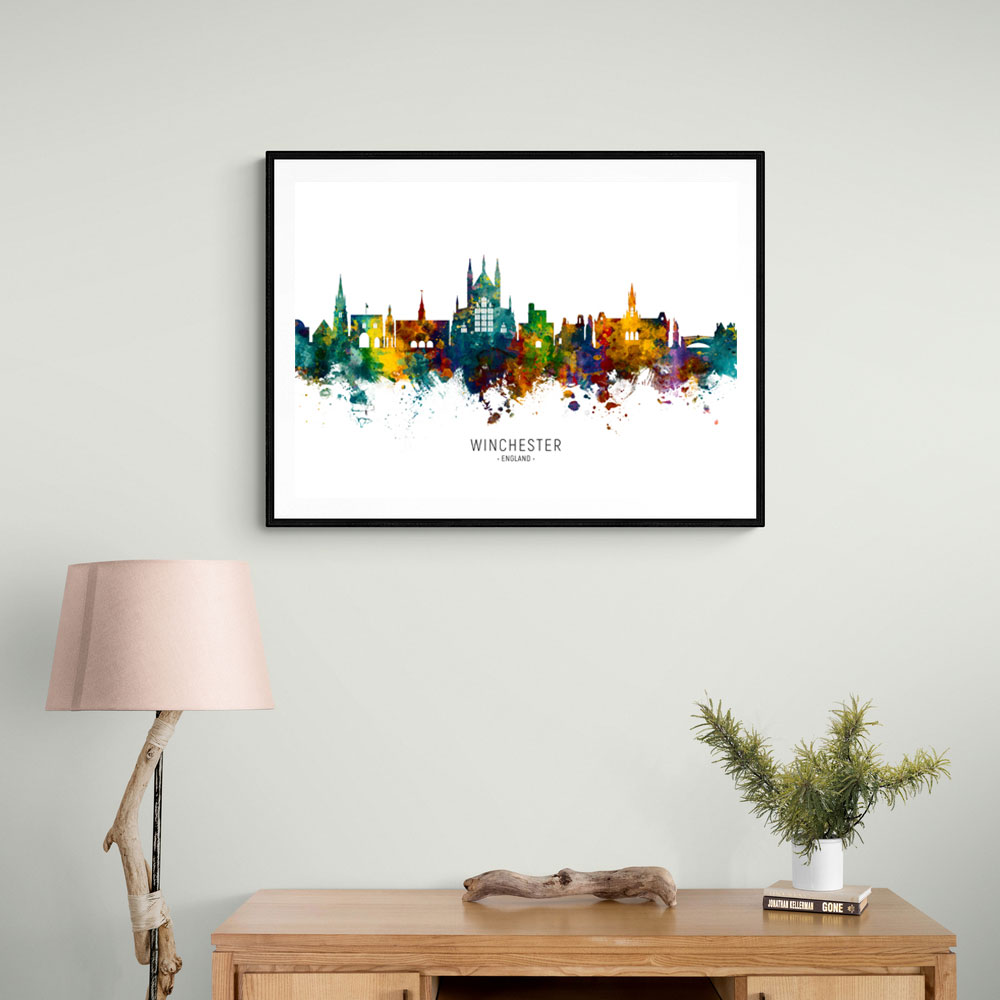 Winchester England Skyline Winchester England Skyline