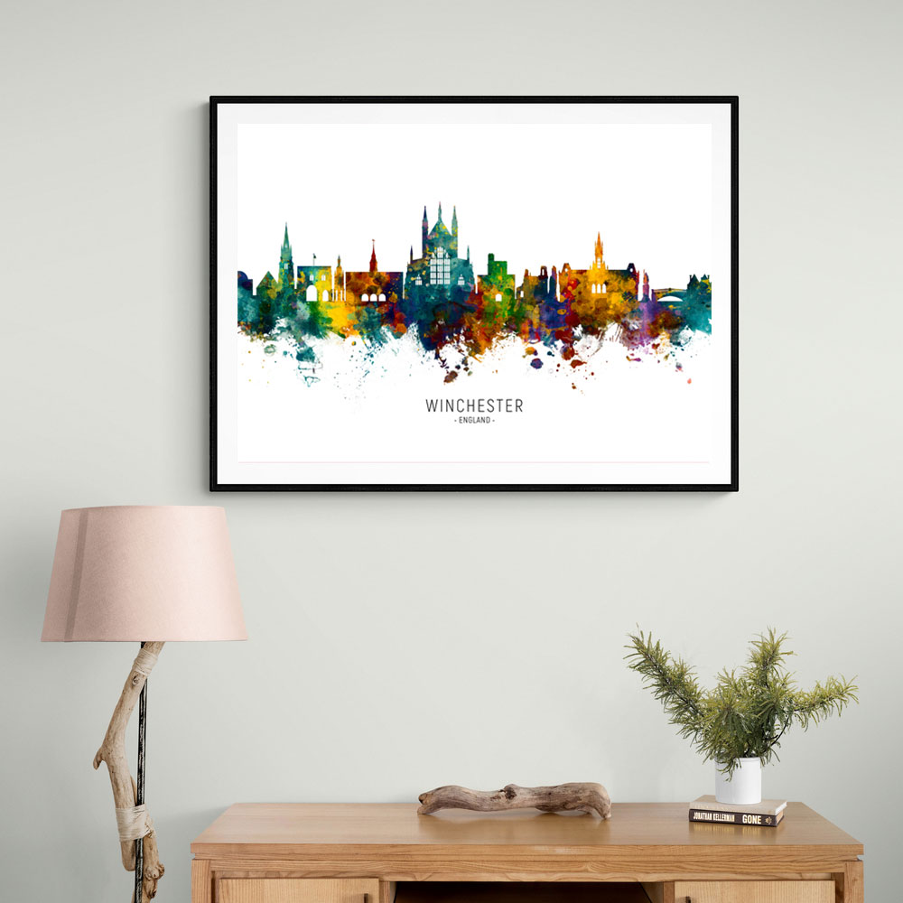 Winchester England Skyline Winchester England Skyline