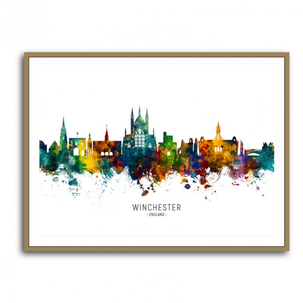 Winchester England Skyline Winchester England Skyline