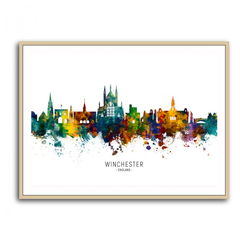 Winchester England Skyline Winchester England Skyline