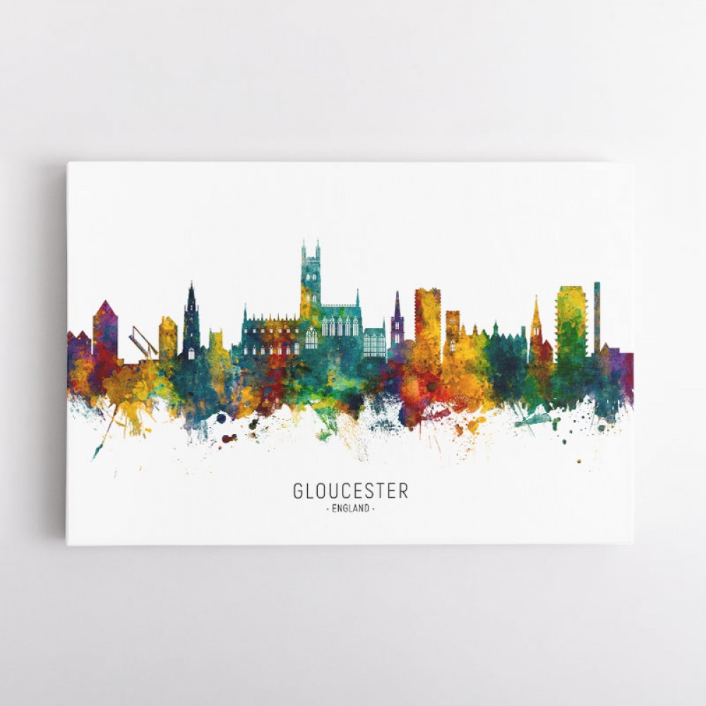 Gloucester England Skyline