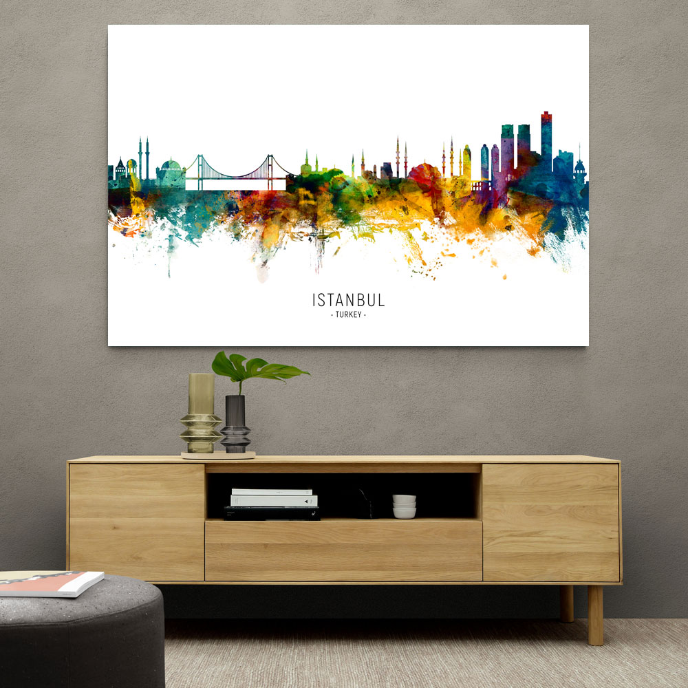 Istanbul Turkey Skyline Istanbul Turkey Skyline