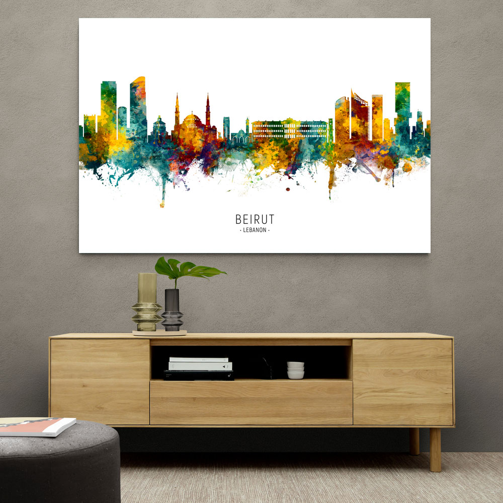 Beirut Lebanon Skyline