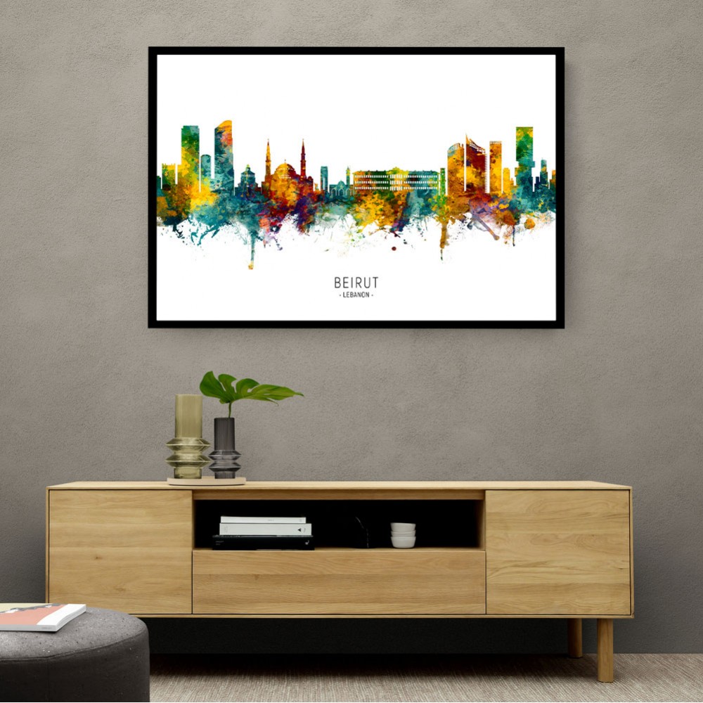 Beirut Lebanon Skyline