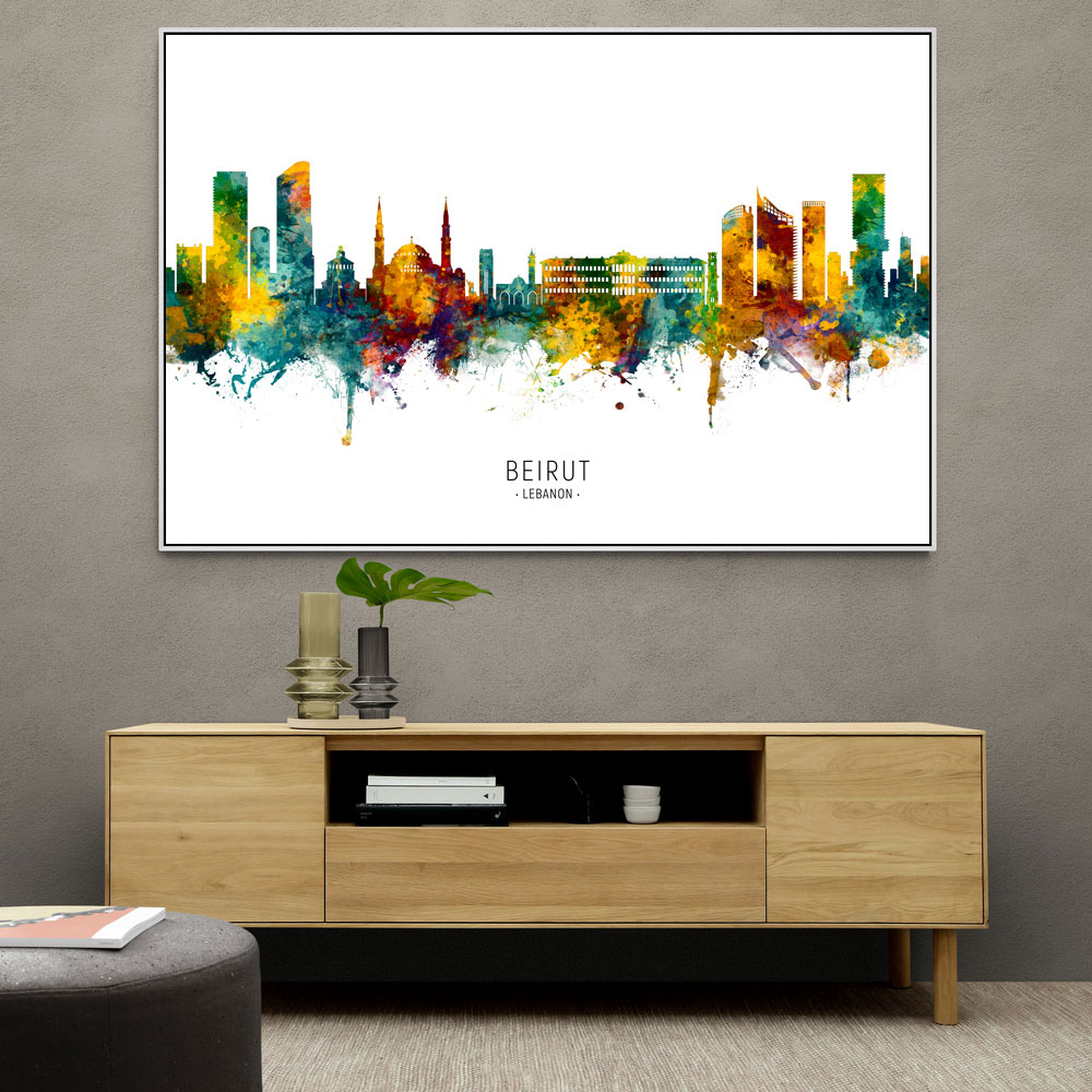 Beirut Lebanon Skyline