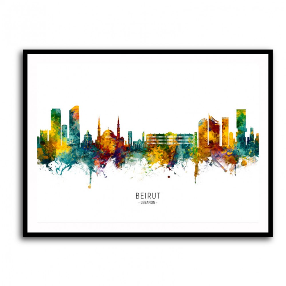 Beirut Lebanon Skyline