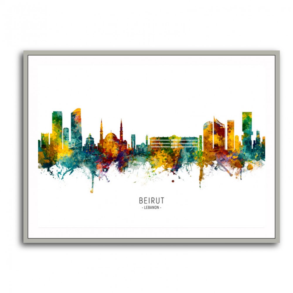 Beirut Lebanon Skyline