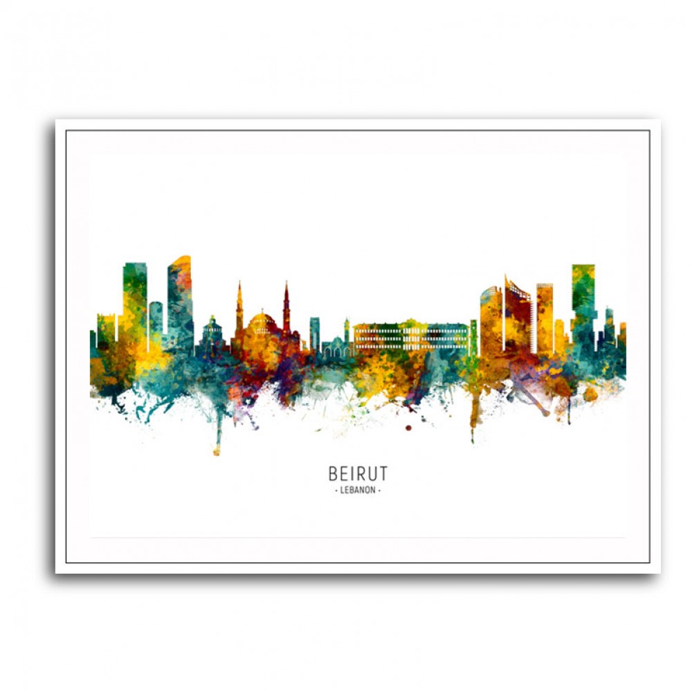 Beirut Lebanon Skyline