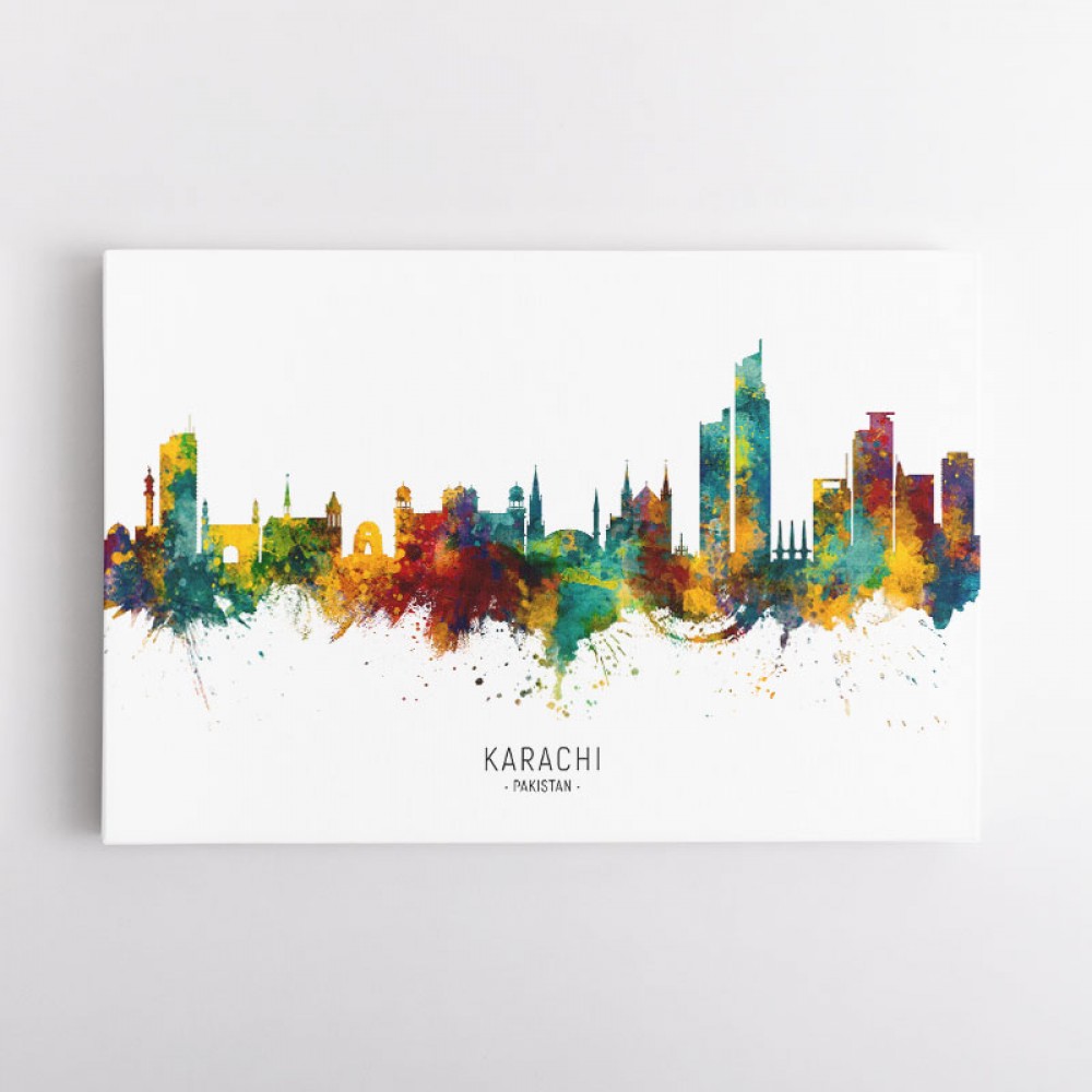 Karachi Pakistan Skyline