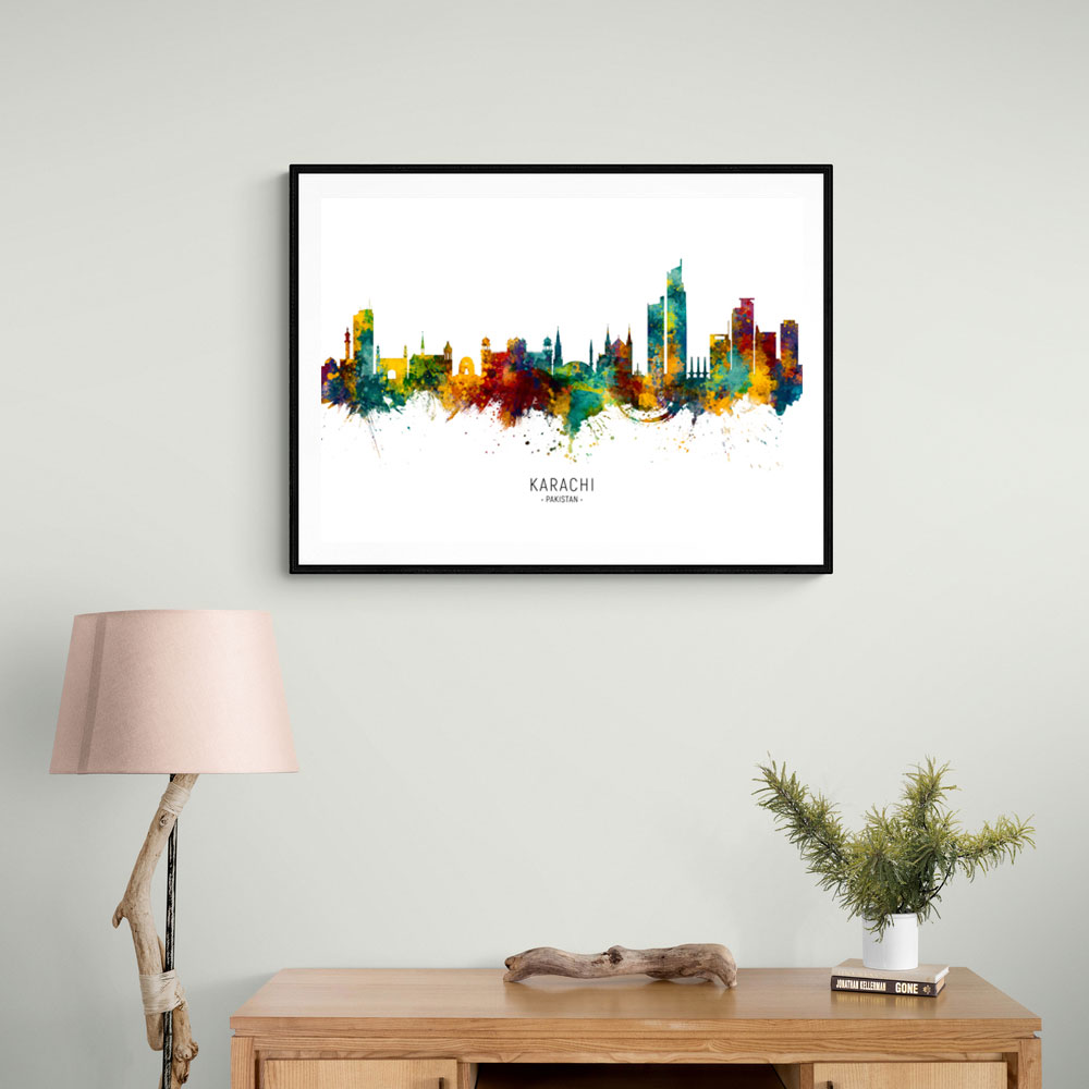 Karachi Pakistan Skyline