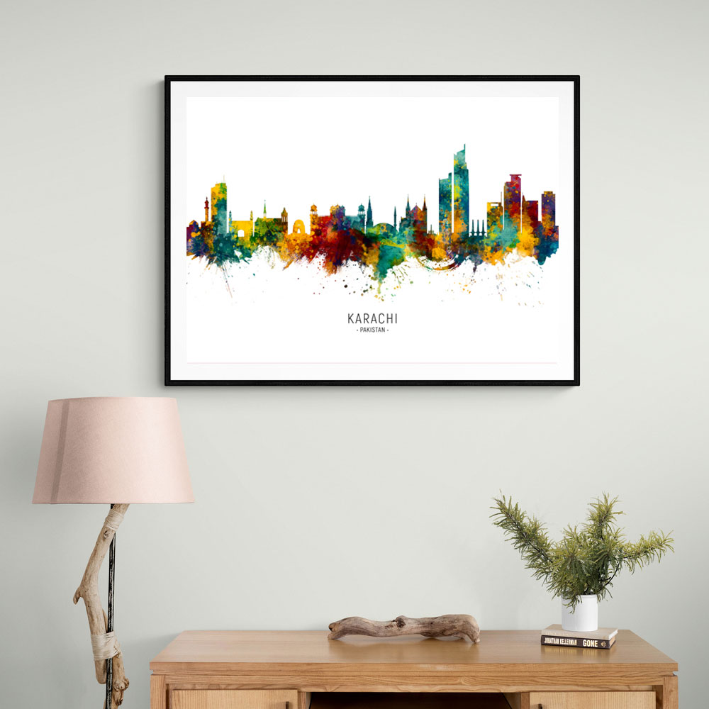 Karachi Pakistan Skyline