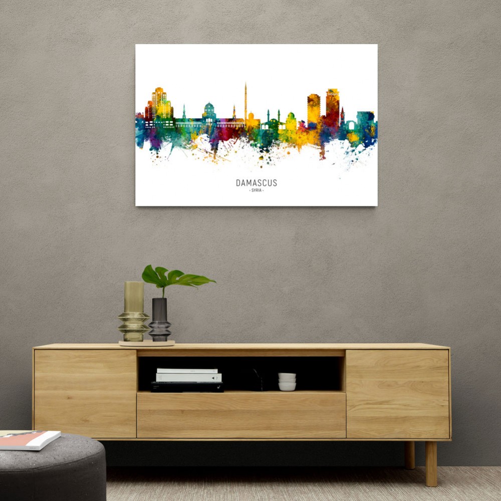 Damascus Syria Skyline Damascus Syria Skyline