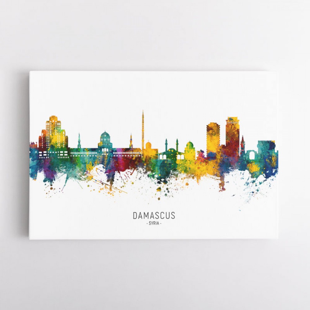 Damascus Syria Skyline Damascus Syria Skyline