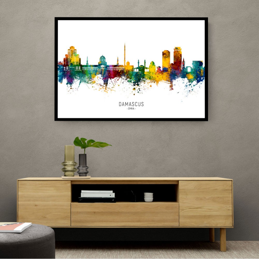 Damascus Syria Skyline Damascus Syria Skyline