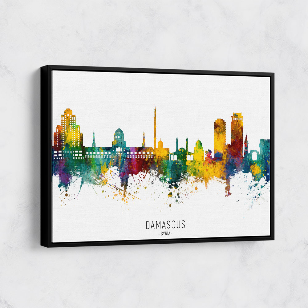 Damascus Syria Skyline Damascus Syria Skyline