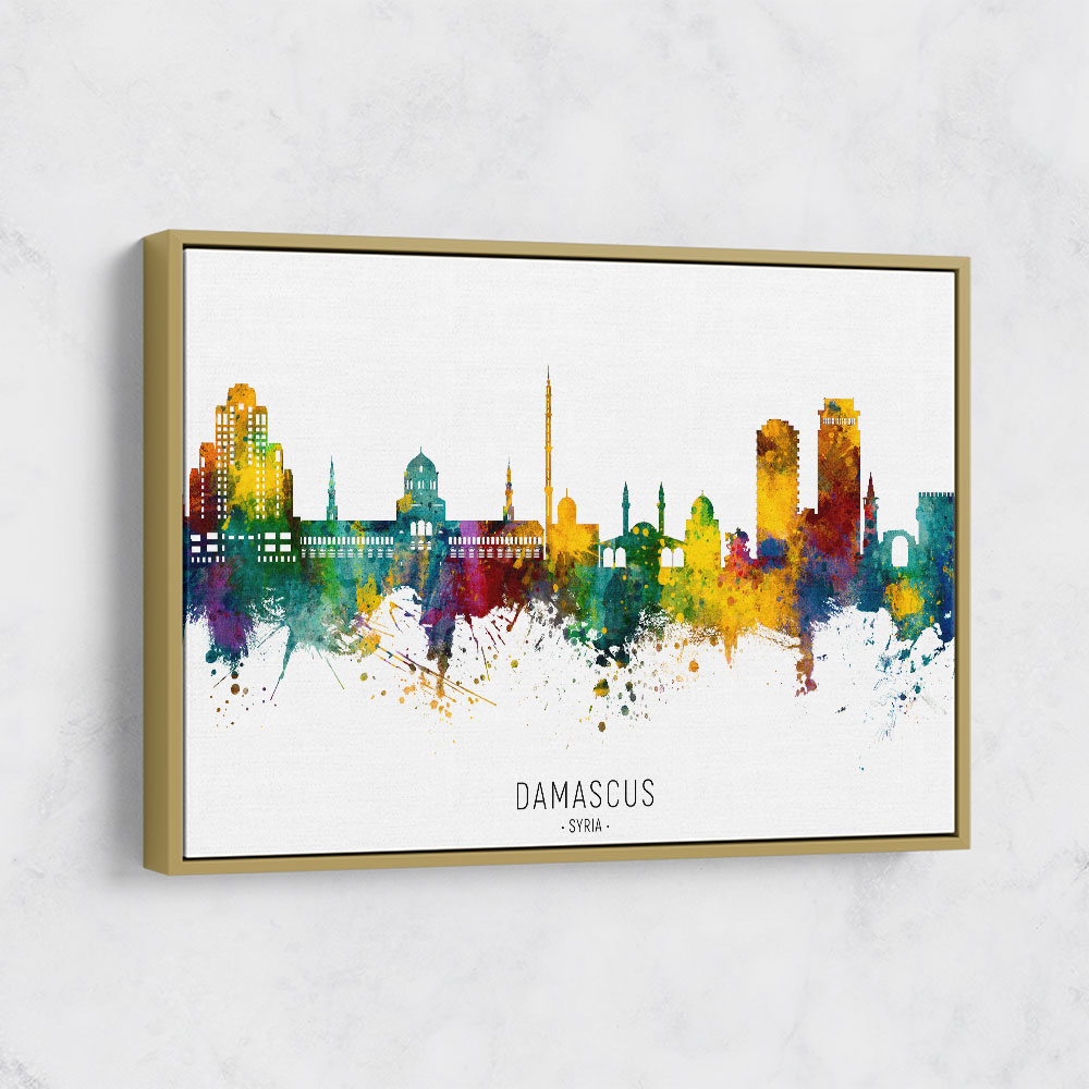 Damascus Syria Skyline Damascus Syria Skyline