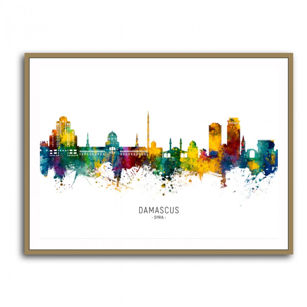 Damascus Syria Skyline Damascus Syria Skyline