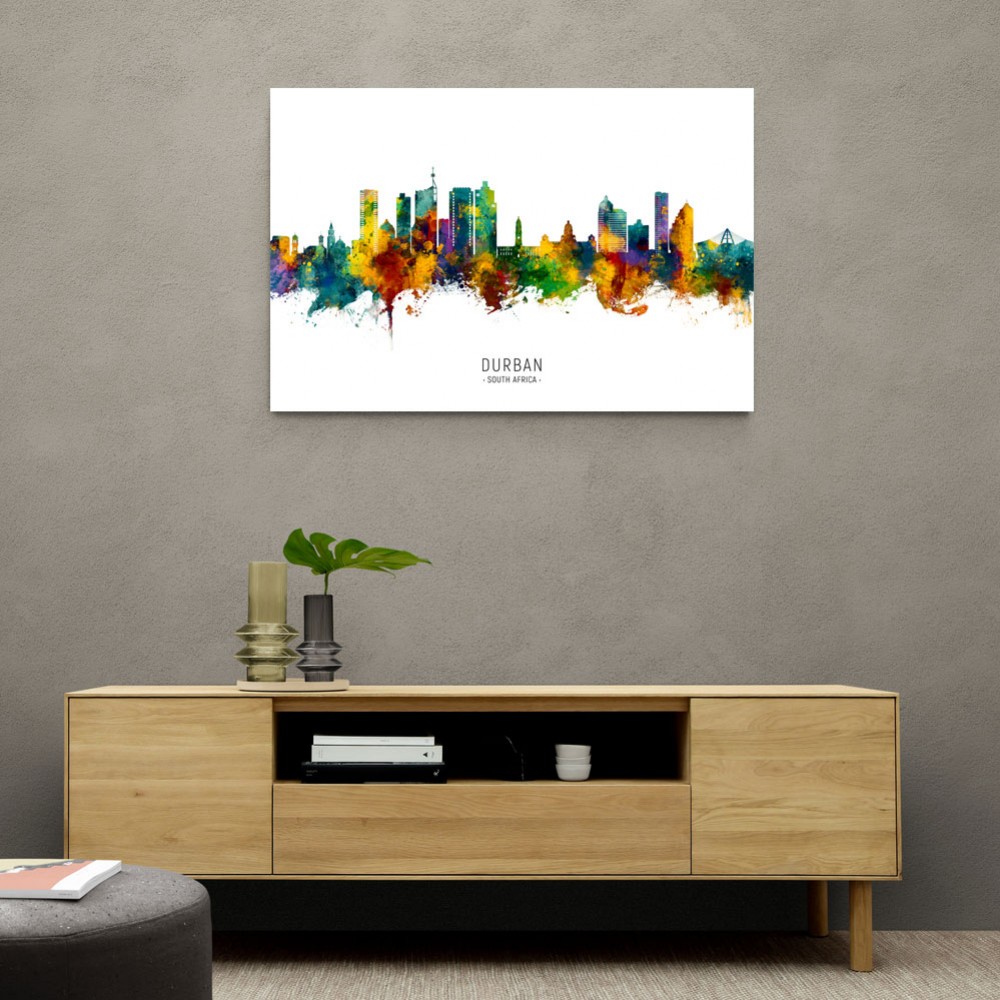 Durban South Africa Skyline