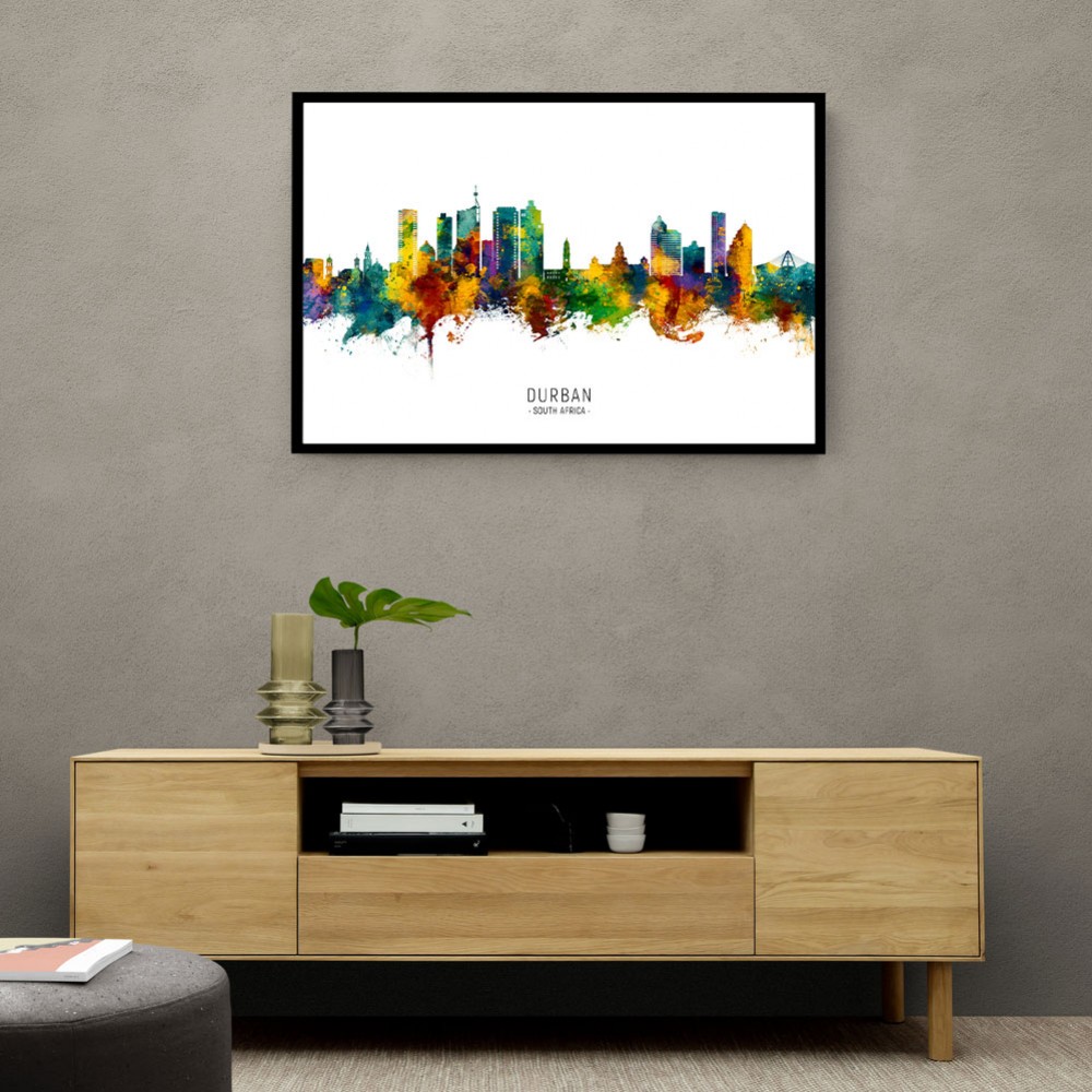 Durban South Africa Skyline