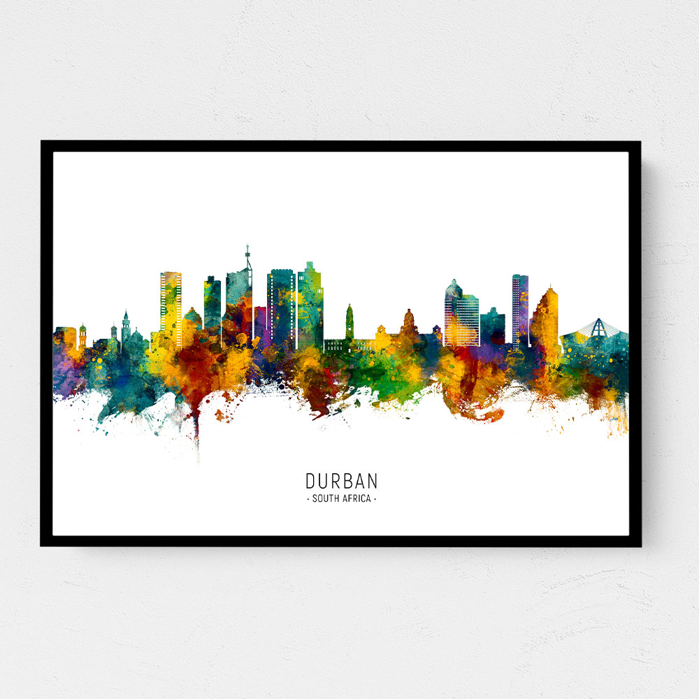 Durban South Africa Skyline