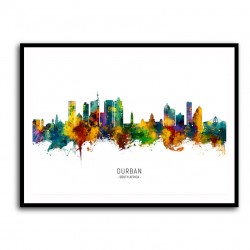 Durban South Africa Skyline