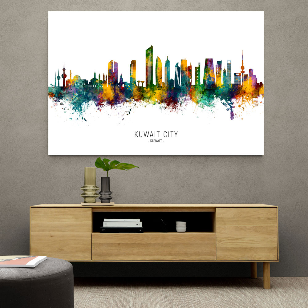 Kuwait City Skyline