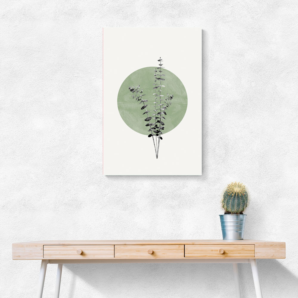 Eucalyptus and Green Moon Eucalyptus and Green Moon